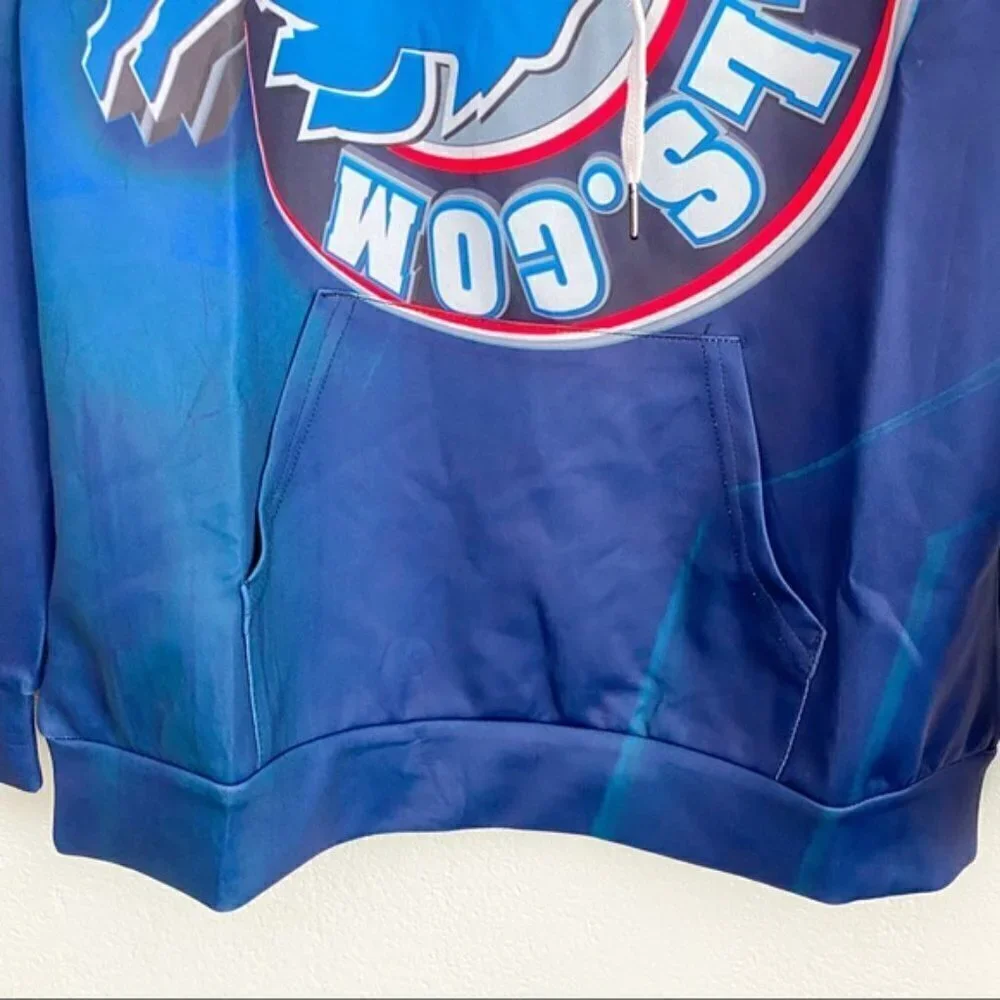 Buffalo Bills Graphic Pullover Hoodie S/M